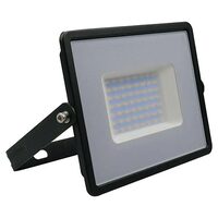 Proiector led, 50W, 6000K, IP65, 4300 lm, Negru, aluminiu