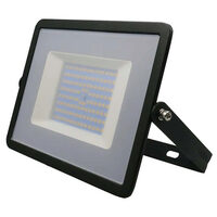 Proiector led, 100W, 4000K, IP65, 8700 lm, Negru, 261 x 32 x 217 mm