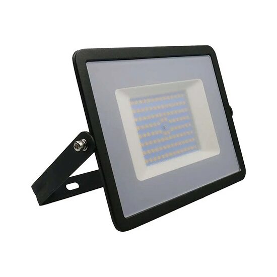 Proiector led, 100W, 6500K, IP65, 8700 lm, Negru, 261 x 32 x 217 mm