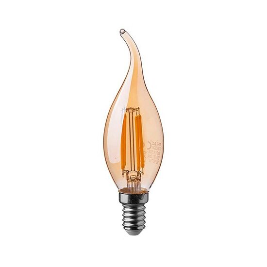 BEC LED E14 4W CU FILAMENT 2200K ALB CALD