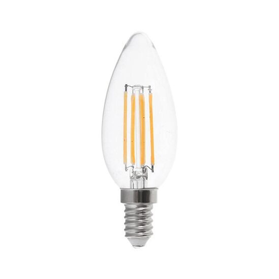 BEC LED E14 6W CU FILAMENT 6400K ALB RECE