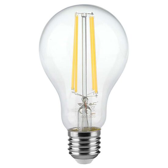 Bec led cu filament, forma A60, E27, putere 12W, 3000K Alb cald