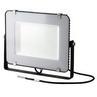 Proiector led, 150W, 6500K, IP65, 17300 lm, Negru, 404 x 322  x 48 mm, cip samsung