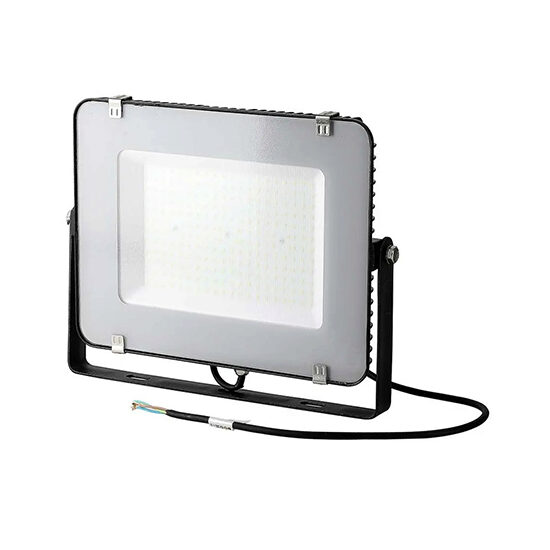 Proiector led, 150W, 6500K, IP65, 17300 lm, Negru, 404 x 322  x 48 mm, cip samsung