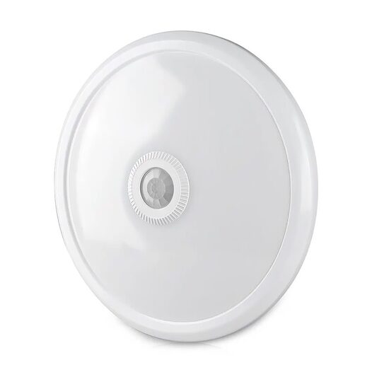 Plafoniera led cu senzor de miscare, lumina rece 6400K, 900 lm, 12 W, 220-240V