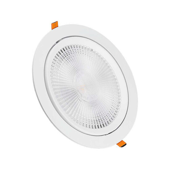 Plafoniera led cu unghi reglabil 30W, 6400k alb rece, rotunda 225 mm, 2920 lm