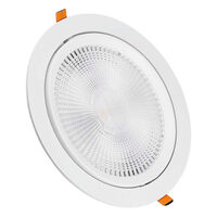 Plafoniera led cu unghi reglabil 30W, 4000k alb neutru, rotunda 225 mm, 2920 lm