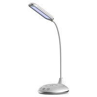 Lampa de birou Smart, incarcare inductiva telefon, 5W, 400 lm, Alb, Material carcasa ABS si aluminiu, 143 x 127 x 310 mm