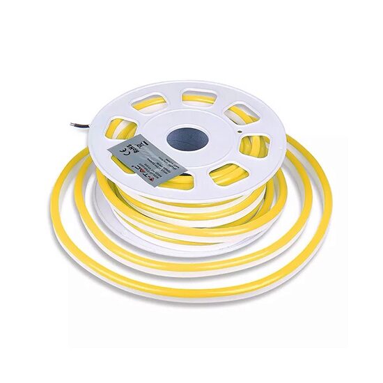Banda led Neonflex, 24V, 10m, Galben, 320 lm/m, IP 65