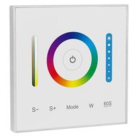 Controller banda led RGB si Alb, Touch 12/24V, max 10 A