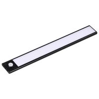 Aplica led cu senzor de miscare pentru dressing, 2.5W, 3000K, IP20, Negru, alimentare USB