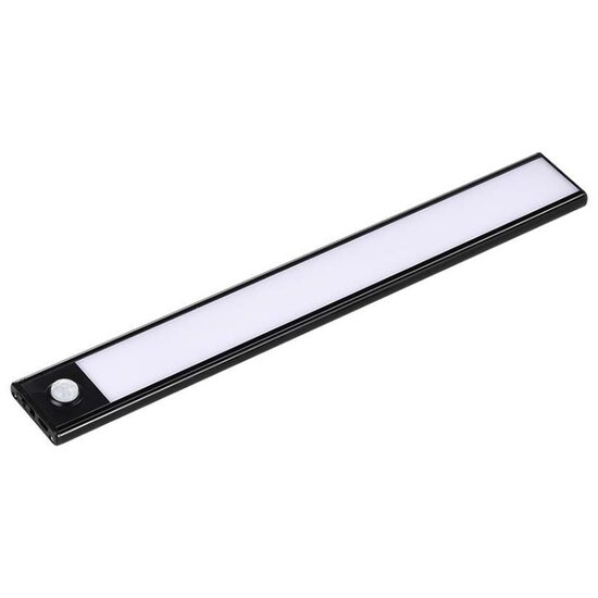 Aplica led cu senzor de miscare pentru dressing, 2.5W, 3000K, IP20, Negru, alimentare USB