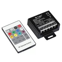 Controller banda LED cu telecomanda, 12/24 V, 240/480 W, RGB si Alb