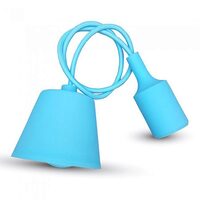 Pendul tavan Bleu, fara bec, E27, lungime 1 m, plastic