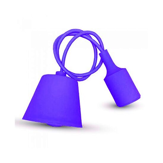 Pendul tavan Violet, fara bec, E27, lungime 1 m, plastic