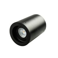 Aplica soclu GU10, IP20, Aluminiu, becul nu este inclus, 142 x 100 mm, Negru