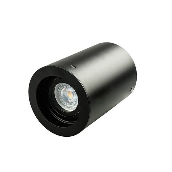 Aplica soclu GU10, IP20, Aluminiu, becul nu este inclus, 142 x 100 mm, Negru