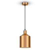 Pendul tavan Cupru, fara bec, E27, lungime 1 m, diametru 170 mm