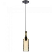 Pendul sticla, E27, fara bec,  72 mm x 280 mm x 1150 mm, Maro