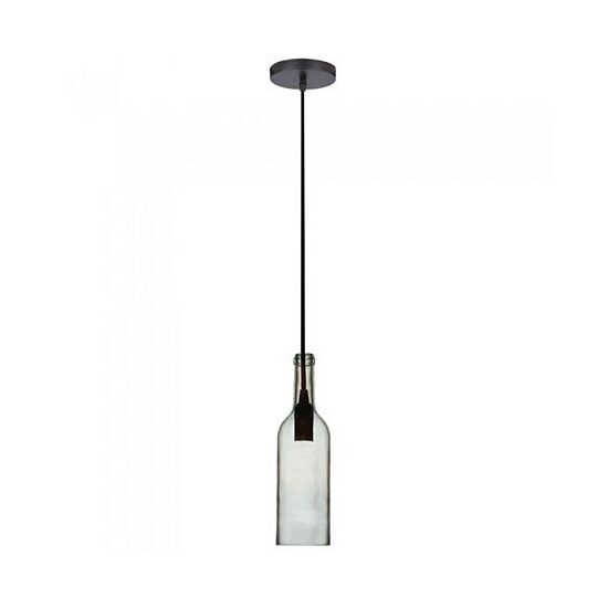 Pendul sticla, E27, fara bec,  72 mm x 280 mm x 1150 mm, Transparent