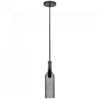 Pendul sticla, E27, fara bec,  72 mm x 280 mm x 1150 mm, Gri