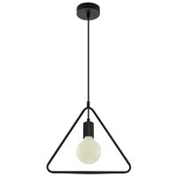 Pendul tavan model geometric, fara bec, E27, 320 x 320 x 1350, lungime fir 1 m