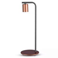Lampa de birou Bronz E27, max 60W, Metal, Inaltime 420 mm