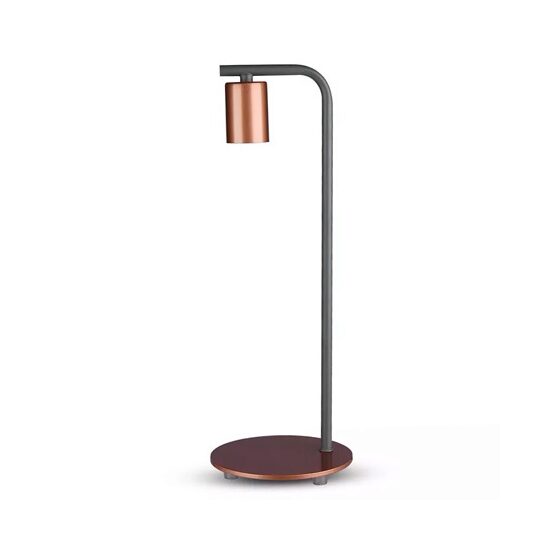 Lampa de birou Bronz E27, max 60W, Metal, Inaltime 420 mm