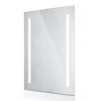 Oglinda cosmetica cu led, 10W, Anti-aburire, 750 lm, 700 x 500 x 35 mm, IP44