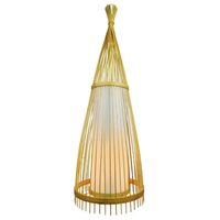 Lampa de podea Rattan, E27, Inaltime 1.5 m, max 60W