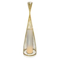 Lampa de podea Rattan, E27, Inaltime 1m, max 60W