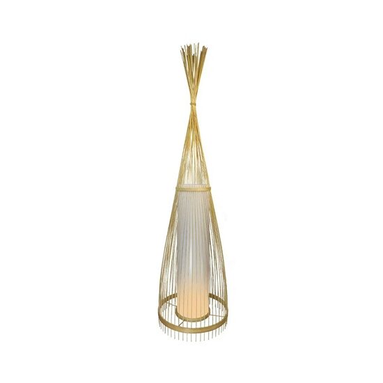Lampa de podea Rattan, E27, Inaltime 1m, max 60W