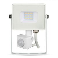 Proiector led cu senzor de miscare, 10W, 4000K, IP65, 800 lm, Alb, 178 x 133 x 47 mm