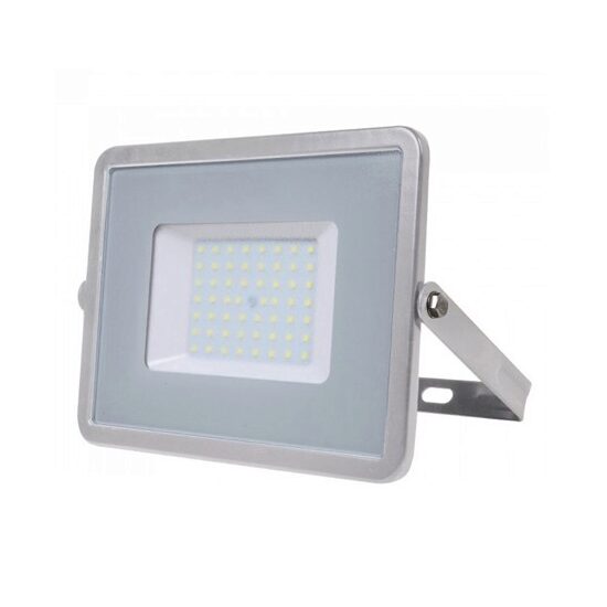 Proiector led, 50W, 4000K, IP65, 4000 lm, dimensiune 223x188x28 mm, Gri, cip Samsung