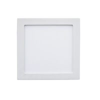 Plafoniera led patrata, incastrabila, 18W, 4500K, 1500 lm, 225x225x25mm
