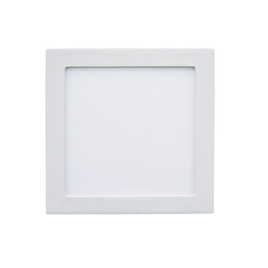 Plafoniera led patrata, incastrabila, 18W, 4500K, 1500 lm, 225x225x25mm