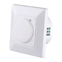 Senzor de miscare si crepuscular, Perete, 180 grade, 1200W, detectie 10 m, 3-2000 LUX, IP20