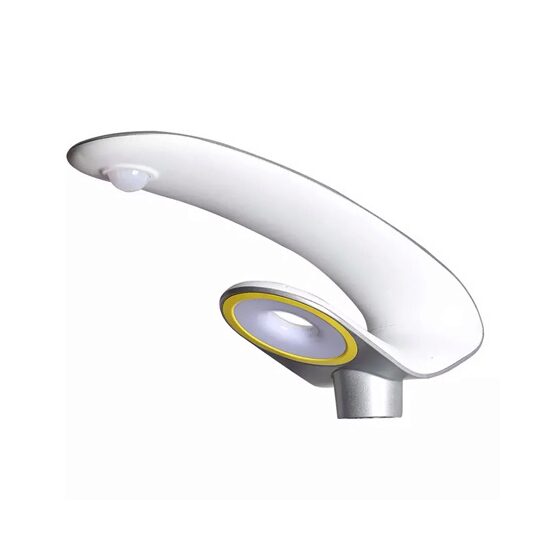 Lampa solara pentru gradina, 20 W, Exterior IP65, Negru, 2000 lm, Lumina rece 6400K
