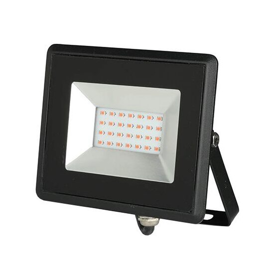 Proiector led 20W, 1400 lm, IP65, lumina rosie, 150x143x26 mm, Aluminiu