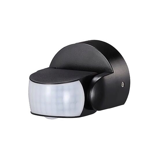 Senzor de miscare cu infrarosu, 1200W, max 12m, IP65, Negru