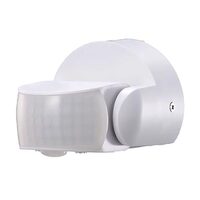 Senzor de miscare cu infrarosu, 1200W, max 12m, IP65, Alb
