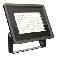 Proiector led, 100W, 6400K, IP65, 8700 lm, dimensiune 270x27x222 mm, Negru, cip Samsung