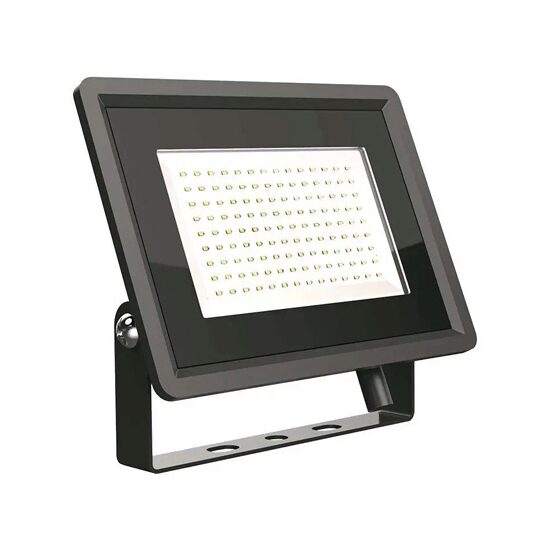 Proiector led, 100W, 6400K, IP65, 8700 lm, dimensiune 270x27x222 mm, Negru, cip Samsung