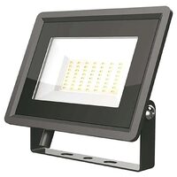 Proiector led 50 W, 4000K, IP65, 4300 lm, Aluminiu, Negru dimensiuni 180 x 27 x 150 mm