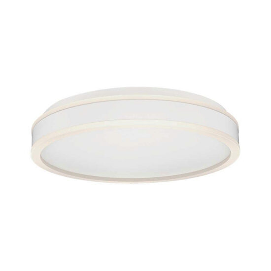 Plafoniera led dimmabil, lumina naturala 4000K, 2500 lm, Alb, 24 W, diametru 400 mm