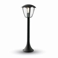 Felinar pentru gradina, Negru, IP44, E27, inaltime 60 cm, fara bec