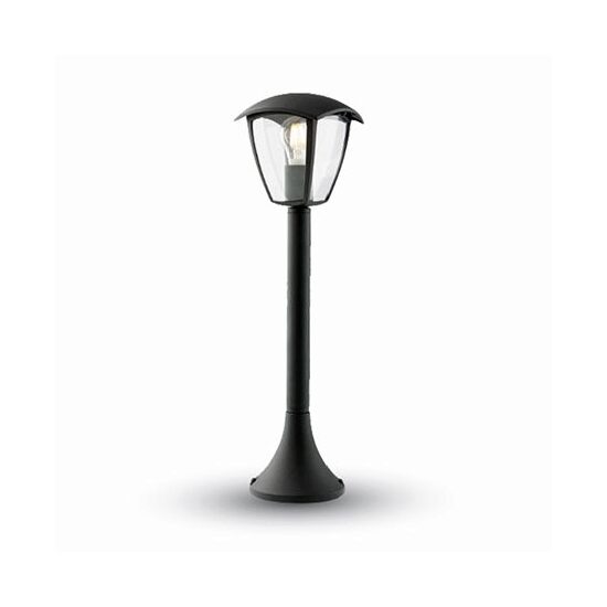 Felinar pentru gradina, Negru, IP44, E27, inaltime 60 cm, fara bec