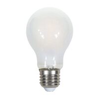 BEC LED A60 E27 5W CU FILAMENT 6400K ALB RECE STICLA MATA
