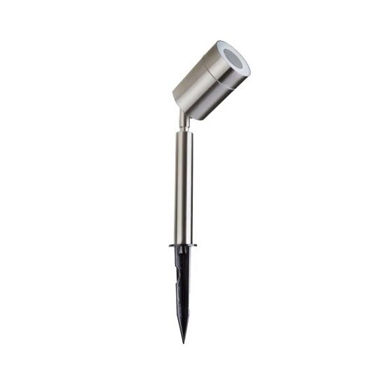 Aplica inox cu tarus, fara bec, GU10, 60 x 420 mm, IP65, Argintiu