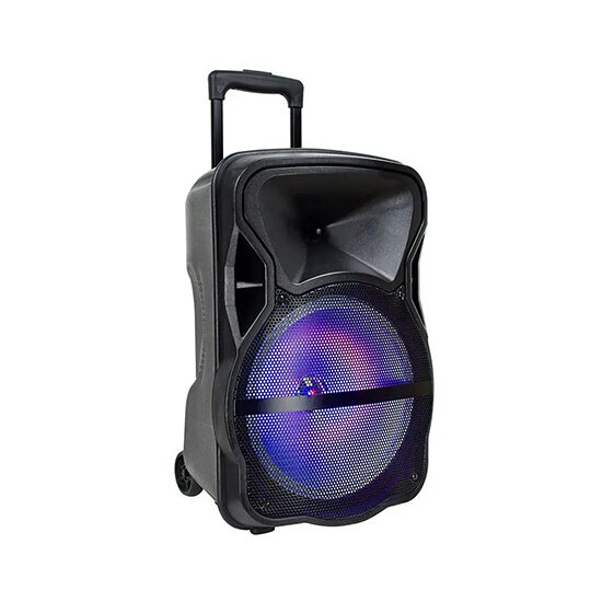 Boxa portabila, 35 W, lumini led, USB/SD/BT/radio FM, Microfon, 510x320x295 mm